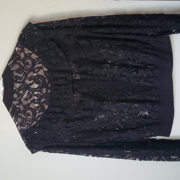 BCBGMaxAzria Lace Bomber Jacket XS - Picture 3 of 4